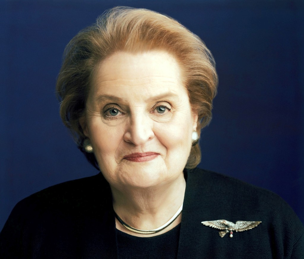 Former U.S. Secretary of State Madeleine Albright was born in Czechoslovakia.