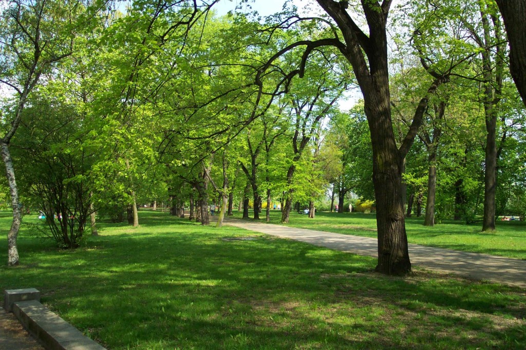 The open green spaces of Letná Park. Photo courtesy of Aktron.
